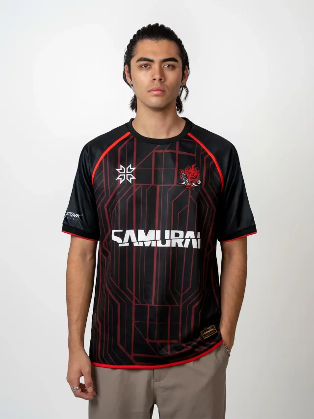 Trikot Cyberpunk 2077 - Samurai (größe XXL) - T-Shirt