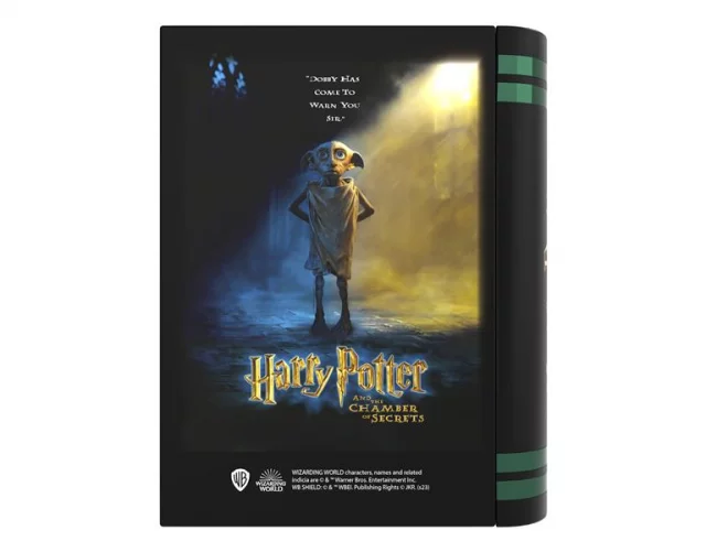 Harry Potter - Kammer des Schreckens Geschenkset (Notizbuch, Lesezeichen, Postkarte, Bleistift, Aufkleber, Schlüsselanhänger) - Kugelschreiber