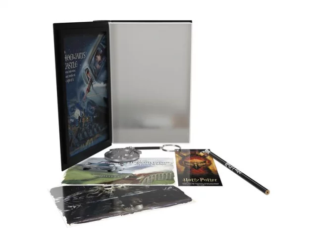 Harry Potter - Kammer des Schreckens Geschenkset (Notizbuch, Lesezeichen, Postkarte, Bleistift, Aufkleber, Schlüsselanhänger) - Aufkleber