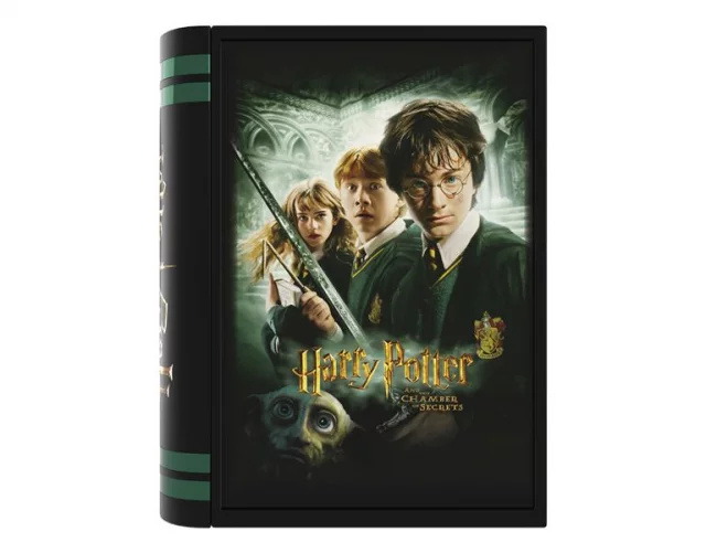 Harry Potter - Kammer des Schreckens Geschenkset (Notizbuch, Lesezeichen, Postkarte, Bleistift, Aufkleber, Schlüsselanhänger) - Gläser