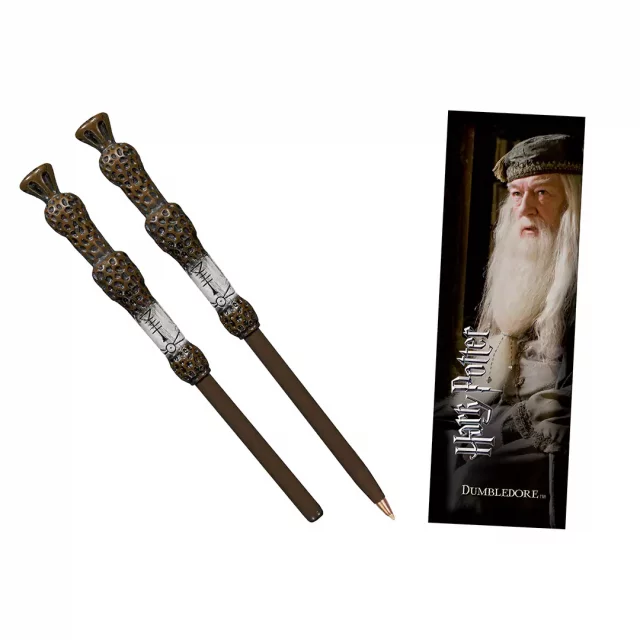 Geschenkset Harry Potter - Dumbledores Zauberstab (Stift, Lesezeichen) - Tassen