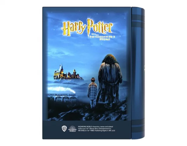 Harry Potter - Der Stein der Weisen Geschenkset (Notizbuch, Lesezeichen, Postkarte, Bleistift, Aufkleber) - Kugelschreiber