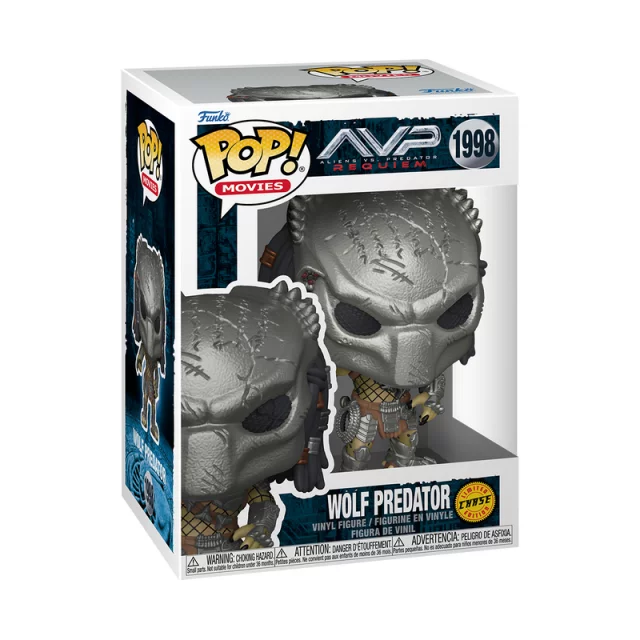 Figur Aliens vs. Predator: Requiem - Wolf Predator Chase (Funko POP! Movies 1998)