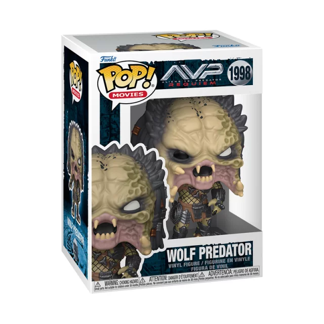Figur Aliens vs. Predator: Requiem - Wolf Predator (Funko POP! Movies 1998) (beschädigte Verpackung)