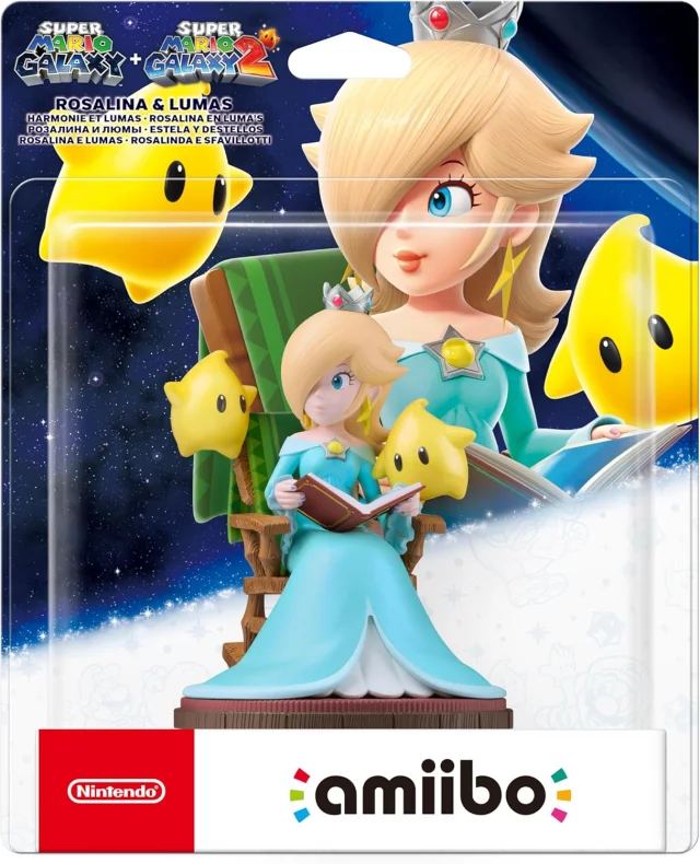 Figur Amiibo Super Mario Galaxy - Rosalina & Lumas - Kirby