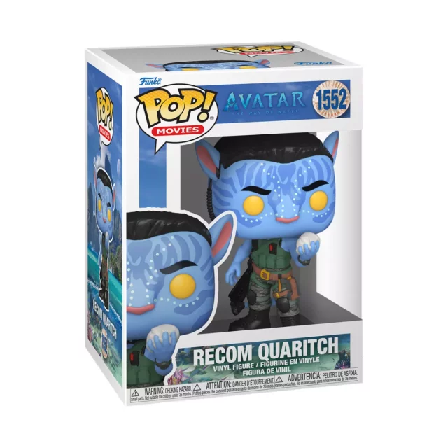 Figur Avatar: The Way of Water - Recom Quaritch (Funko POP! Movies 1552)