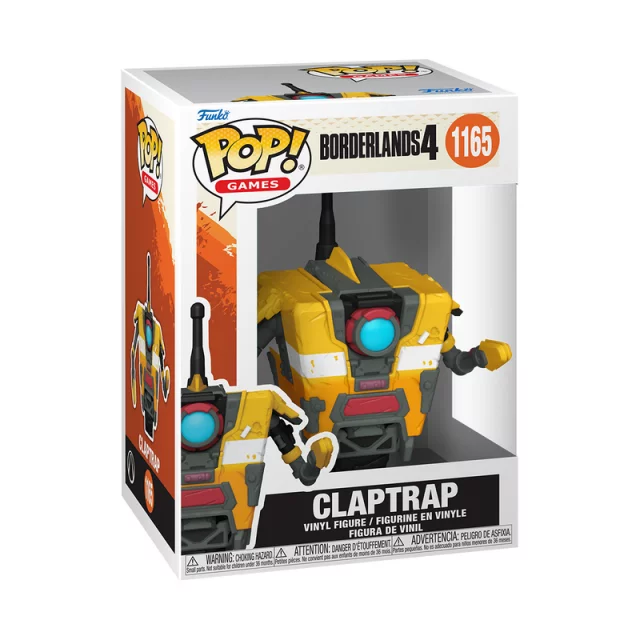 Figur Borderlands 4 - Claptrap (Funko POP! Games 1165)