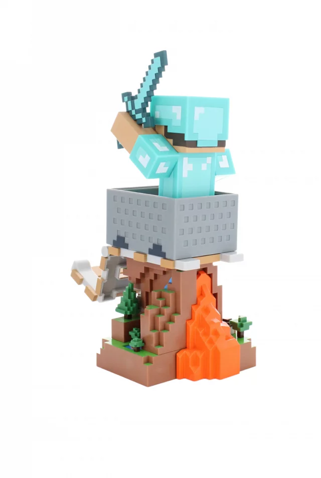 Figur Cable Guy - Minecraft Diamond Steve - Ständer