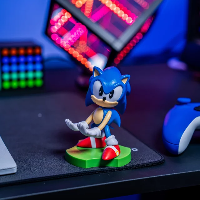 Figur Cable Guy Holdem - Sonic The Hedgehog Sonic Sliding - Ständer