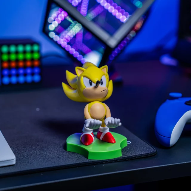 Figur Cable Guy Holdem - Sonic The Hedgehog Super Sonic - Ständer