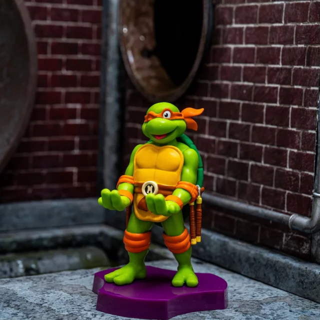 Figur Cable Guy Holdem - Teenage Mutant Ninja Turtles Michelangelo - Ständer