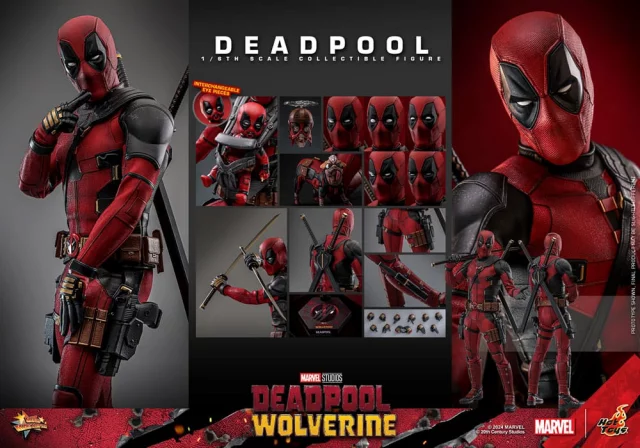 Figur Deadpool & Wolverine - Deadpool Action Figure 1/6 (Hot Toys) - Marvel