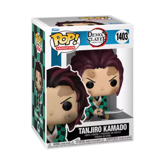 Figur Demon Slayer - Tanjiro Kamado (Funko POP! Animation 1403) (beschädigte Verpackung) - Anime