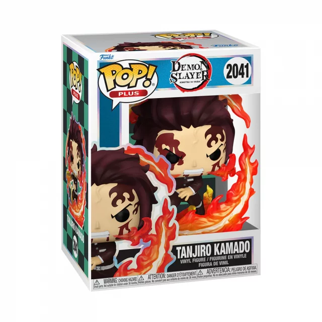 Figur Demon Slayer - Tanjiro Kamado (Funko POP! Plus 2041) (beschädigte Verpackung) - Anime