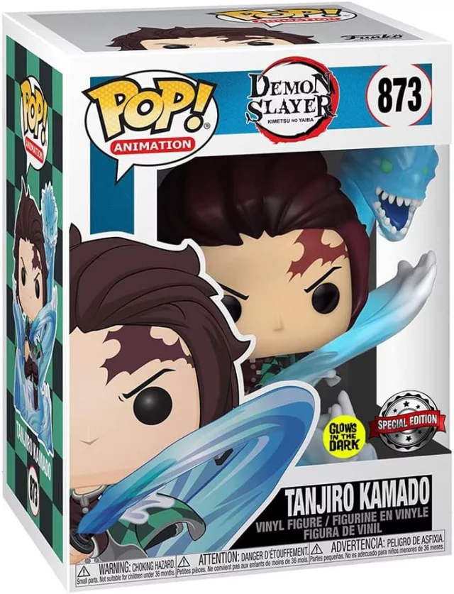 Figur Demon Slayer - Tanjiro Kamado (leuchtend) (Funko POP! Animation 873) - Anime