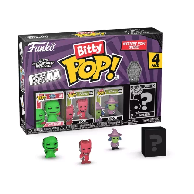 Figur Disney - The Nightmare Before Christmas Oogie Boogie 4-Pack (Funko Bitty POP) - Funko POP!