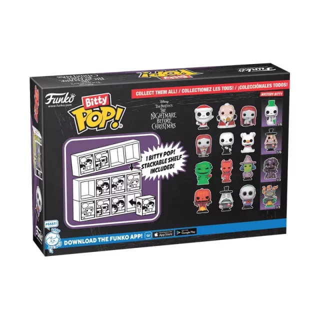 Figur Disney - The Nightmare Before Christmas Pumpkin King 4-Pack (Funko Bitty POP) - Zufällige Auswahl