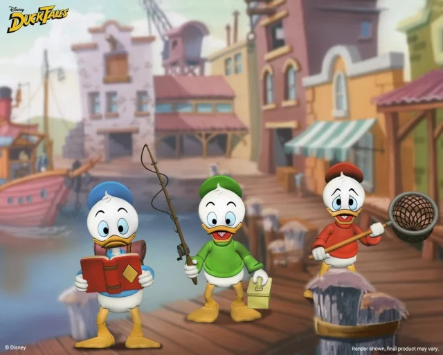 Figur DuckTales - Tick, Trick und Track (NECA) - Disney