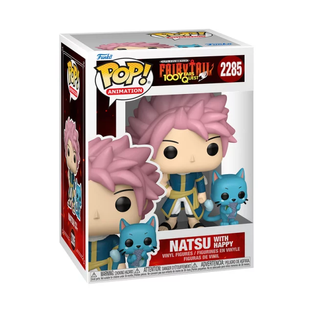 Figur Fairy Tail: 100 Years Quest - Natsu with Happy (Funko POP! Animation 2285)