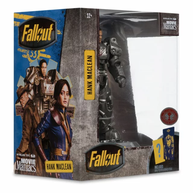 Figur Fallout - Hank (Red Platinum Edition) (McFarlane) - Action-Figur