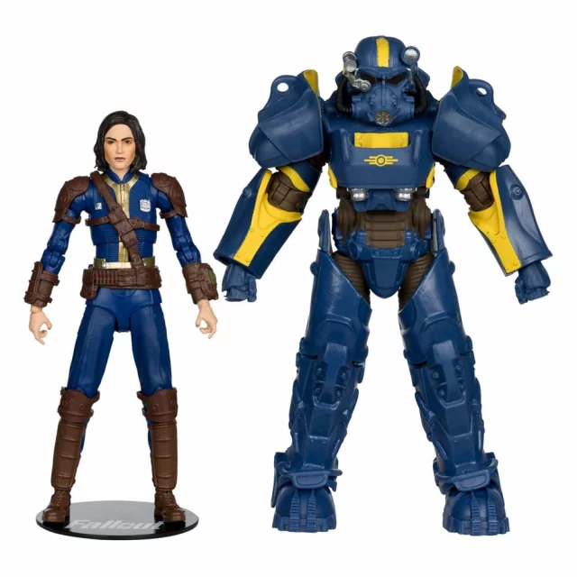 Figur Fallout - T-60 Vault Tec & Sole Survivor (McFarlane) - Action-Figur