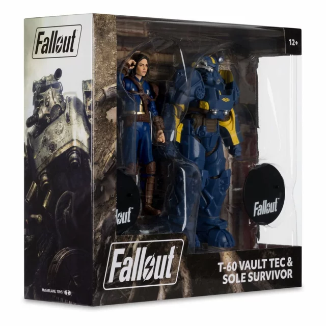 Figur Fallout - T-60 Vault Tec & Sole Survivor (McFarlane) - Action-Figur