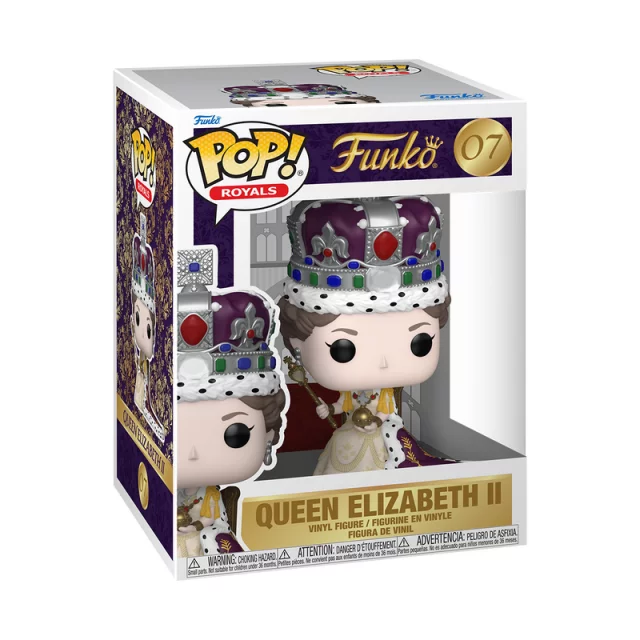 Figur Funko - Queen Elizabeth II (Funko POP! Royals 07) - Funko Royals