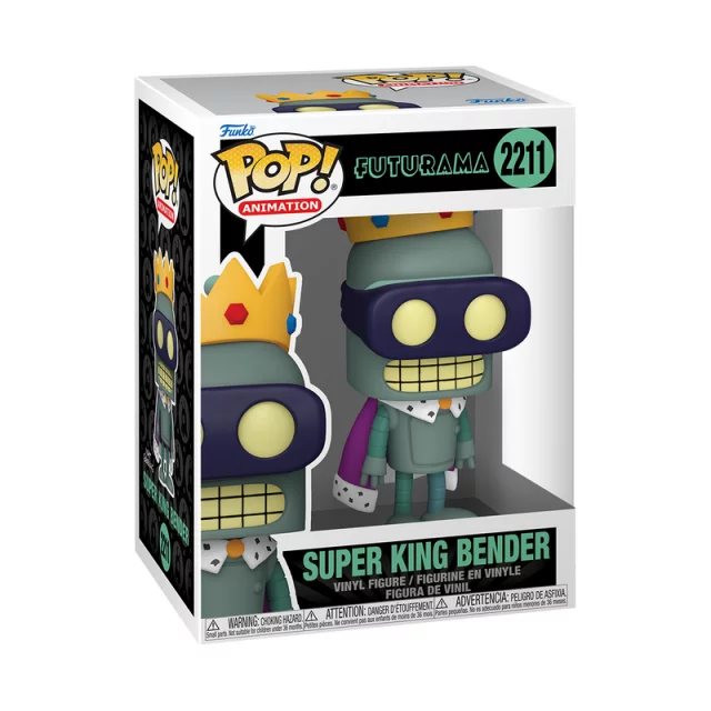 Figur Futurama - Super King Bender (Funko POP! Animation 2211)
