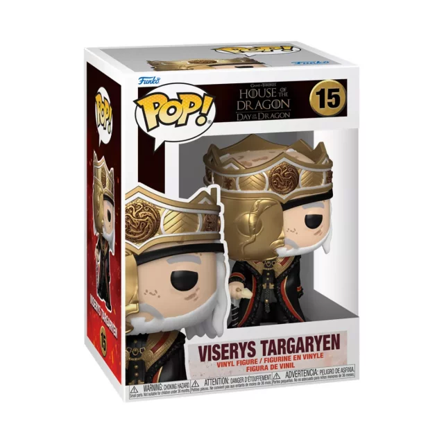 Figur Game of Thrones: House of the Dragon - Viserys Targaryen (Funko POP! House of the Dragon 15) - Game of Thrones