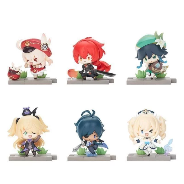 Figur Genshin Impact - Mondstadt Battle Scene Series Mini Figure (MiHoYo) (zufällige Auswahl) - Anime