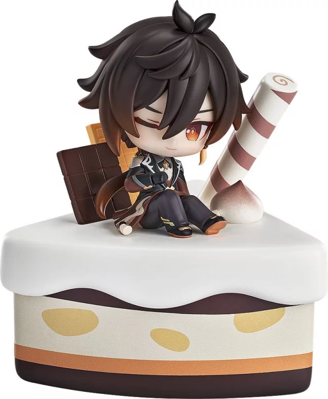 Figur Genshin Impact - Zhongli Shogun Chibi Cake - Anime