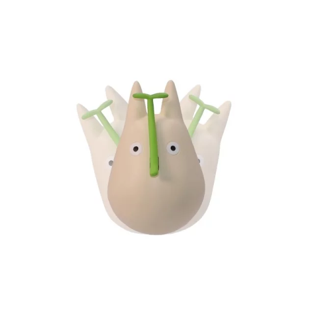 Figur Ghibli - Small Totoro with Leaf Round Bottomed (My Neighbor Totoro) - Anime