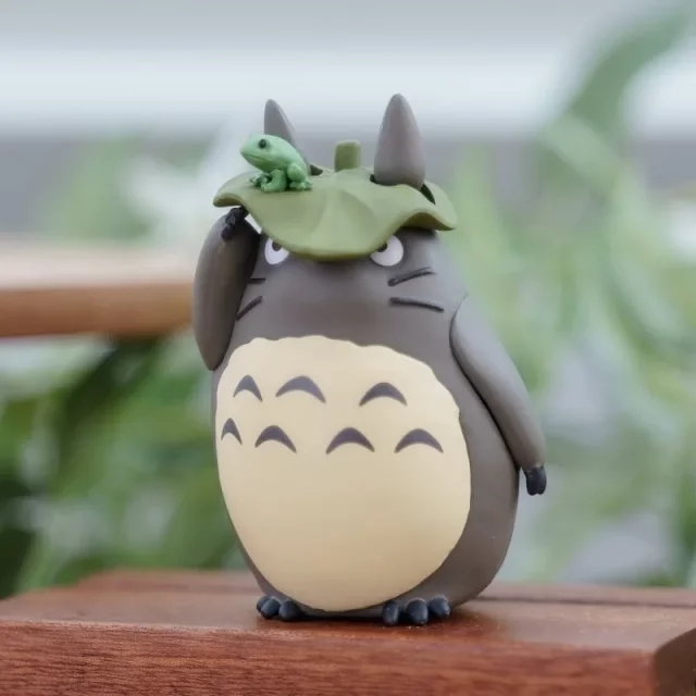 Figur Ghibli - Totoro with Leaf (My Neighbor Totoro) (flatbar) - Anime
