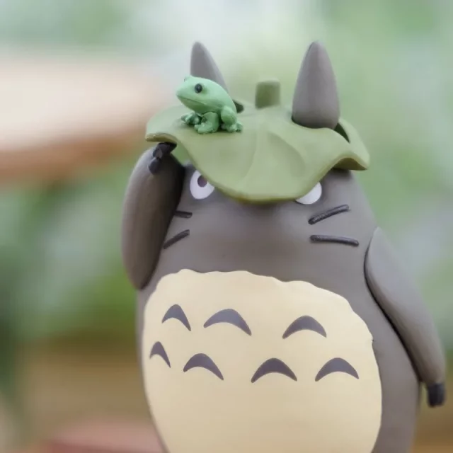 Figur Ghibli - Totoro with Leaf (My Neighbor Totoro) (flatbar) - Anime