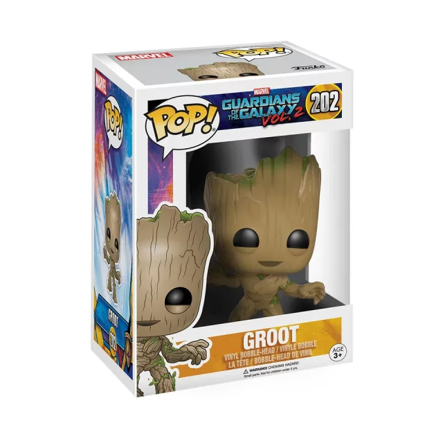 Figur Guardians of the Galaxy - Groot (Funko POP! Marvel 202)