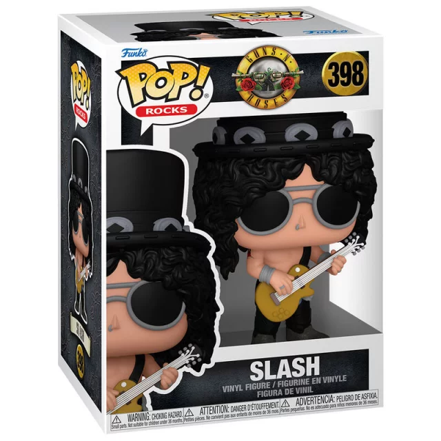 Figur Guns N' Roses - Slash (Funko POP! Rocks 398) (beschädigte Verpackung)