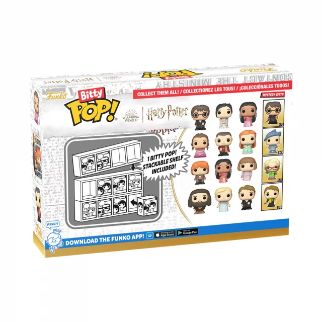 Figur Harry Potter - Rubeus Hagrid Series 4 4-pack (Funko Bitty POP) - Zufällige Auswahl