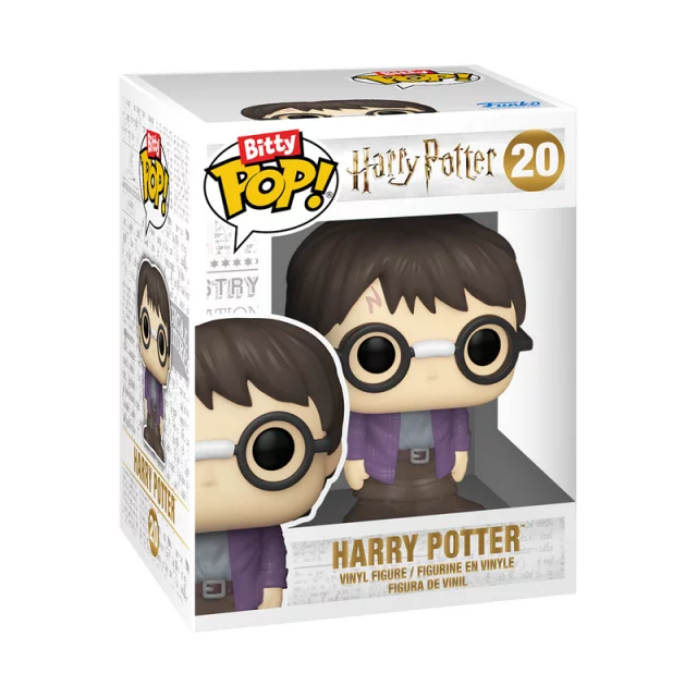 Figur Harry Potter - Ron Weasley & Hermione Granger, Garrick Ollivander, Harry Potter 6-pack (Funko Bitty POP) - Minifigur