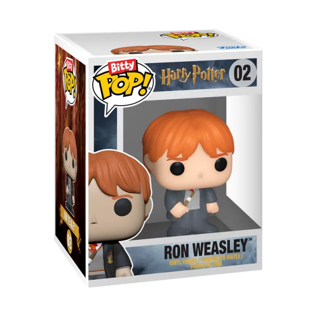 Figur Harry Potter - Ron Weasley & Hermione Granger, Garrick Ollivander, Harry Potter 6-pack (Funko Bitty POP) - Minifigur