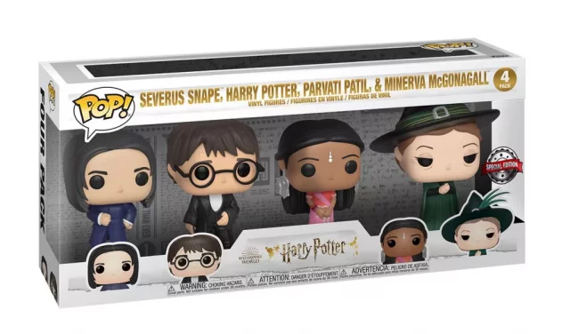 Figur Harry Potter - Severus Snape/Harry Potter/Parvati Patil/Minerva McGonagall (Funko POP! 4-Pack) - Funko POP! Harry Potter