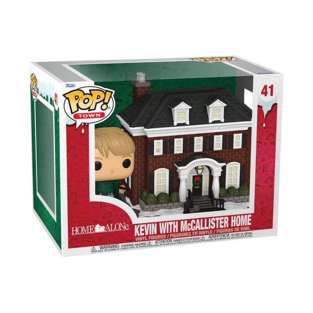 Figur Home Alone - Kevin With McCallister Home (Funko POP! Town 41) (beschädigte Verpackung)