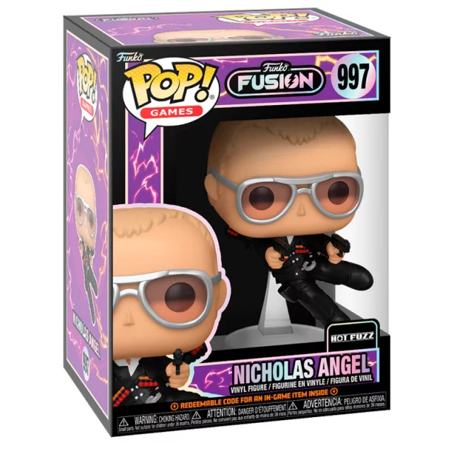 Figur Hot Fuzz - Nicholas Angel (Funko POP! Games 997) - Funko Fusion