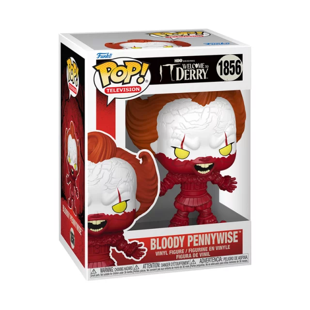 Figur IT: Welcome to Derry - Bloody Pennywise (Funko POP! Television 1856) (beschädigte Verpackung) - It (To)