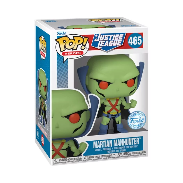 Figur Justice League - Martian Manhunter (Funko POP! Heroes 465) - DC Comics