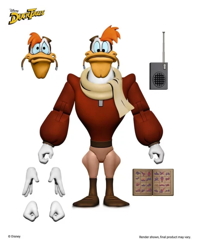Figur Duck Tales - Quack der Bruchpilot (NECA) - Disney