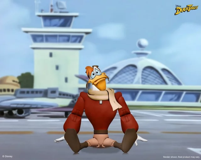 Figur Duck Tales - Quack der Bruchpilot (NECA) - Disney