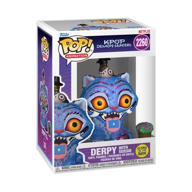 Figur KPop: Demon Hunters - Derpy with Sussie Glow in the Dark (Funko POP! Animation 2260) - KPop Demon Hunters