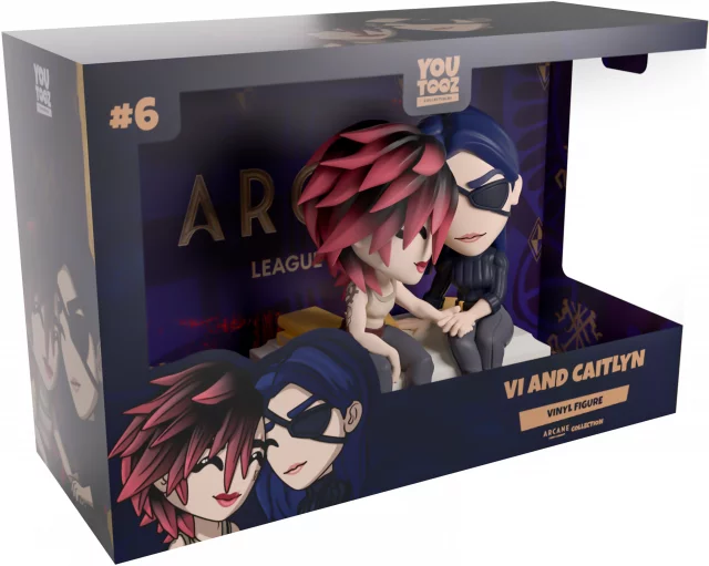 Figur League of Legends: Arcane - Vi & Caitlyn (Youtooz Arcane 6) - Action-Figur