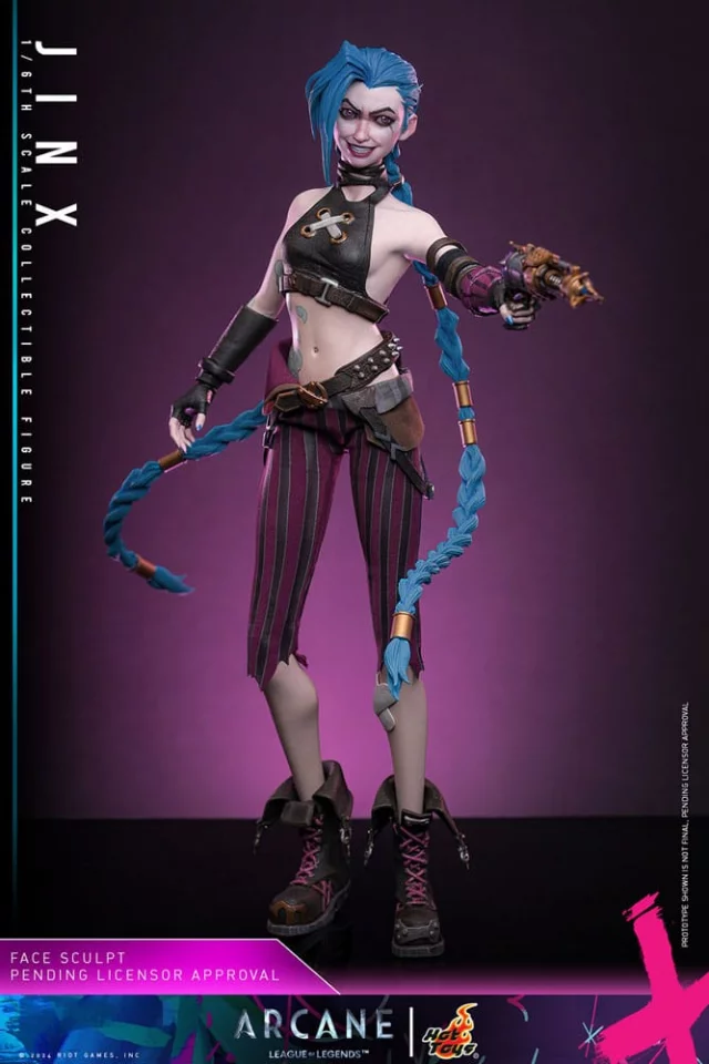 Figur League of Legends - Jinx 1/6 (Hot Toys) - Arcane