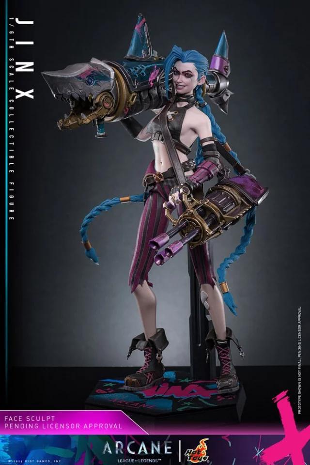 Figur League of Legends - Jinx 1/6 (Hot Toys) - Arcane